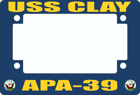 USS Clay APA-39 Motorcycle Frame