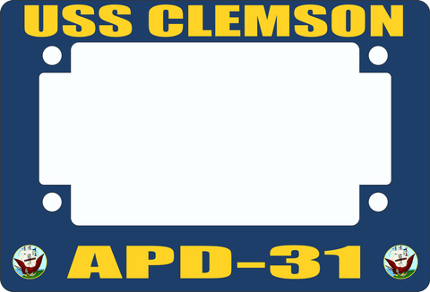 USS Clemson APD-31 Motorcycle Frame