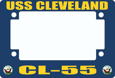 USS Cleveland CL-55 Motorcycle Frame