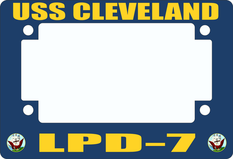 USS Cleveland LPD-7 Motorcycle Frame