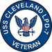 USS Cleveland LPD-7 Veteran Decal Sticker