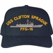 USS Clifton Sprague FFG-16 Custom Embroidered Cap