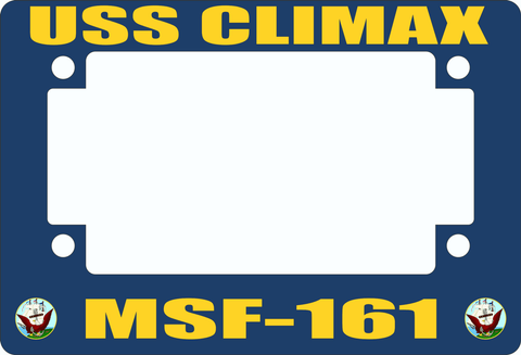 USS Climax MSF-161 Motorcycle Frame