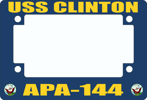USS Clinton APA-144 Motorcycle Frame
