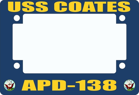 USS Coates APD-138 Motorcycle Frame