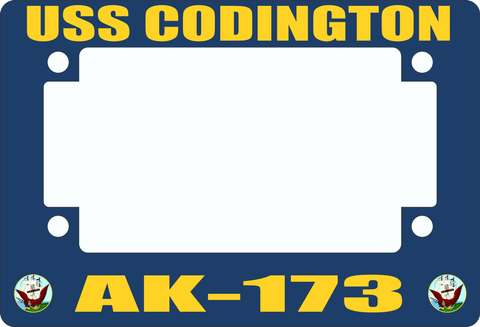 USS Codington AK-173 Motorcycle Frame