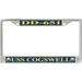 USS Cogswell DD-651 License Plate Frame