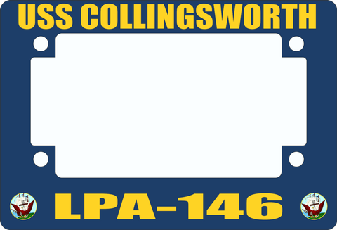 USS Collingsworth LPA-146 Motorcycle Frame
