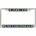 USS Colonial LSD-18 License Plate Frame