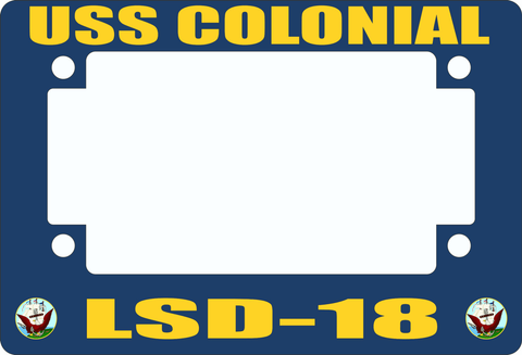 USS Colonial LSD-18 Motorcycle Frame