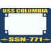 USS Columbia SSN-771 Motorcycle Frame