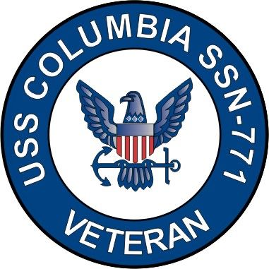 USS Columbia SSN-771 Veteran Decal Sticker