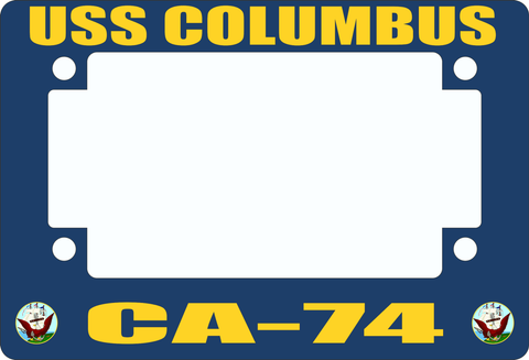 USS Columbus CA-74 Motorcycle Frame