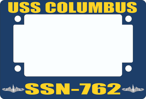 USS Columbus SSN-762 Motorcycle Frame