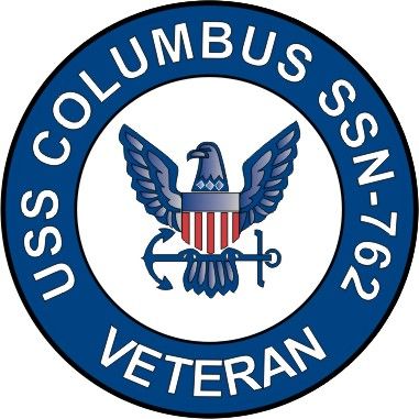USS Columbus SSN-762 Veteran Decal Sticker