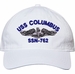 USS Columbus SSN-762 with Dolphins Unstructured Dad Cap