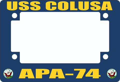 USS Colusa APA-74 Motorcycle Frame