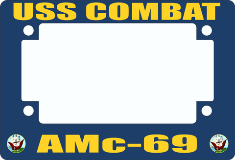 USS Combat AMc-69 Motorcycle Frame