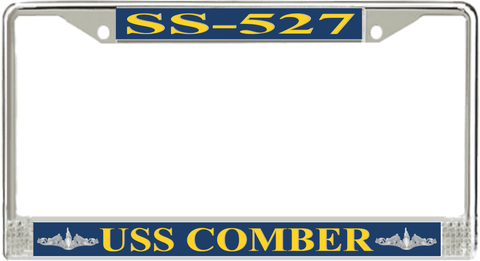 USS Comber SS-527 License Plate Frame