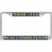 USS Competent MSF-316 License Plate Frame