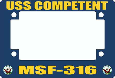 USS Competent MSF-316 Motorcycle Frame