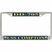 USS Compton DD-705 License Plate Frame