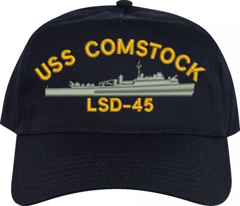 USS Comstock LSD-45 Embroidered Cap