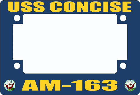 USS Concise AM-163 Motorcycle Frame