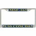 USS Concise MSF-163 License Plate Frame