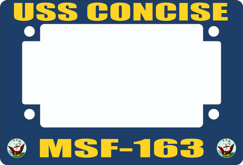 USS Concise MSF-163 Motorcycle Frame