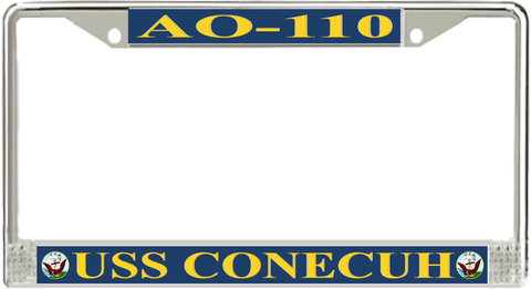 USS Conecuh AO-110 License Plate Frame