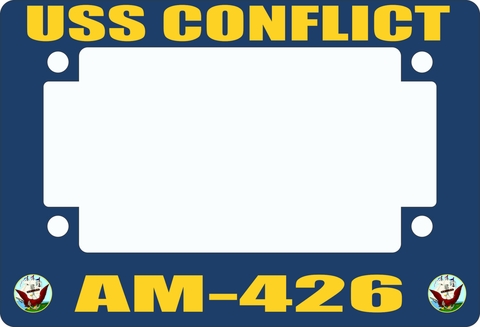 USS Conflict AM-426 Motorcycle Frame