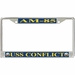 USS Conflict AM-85 License Plate Frame