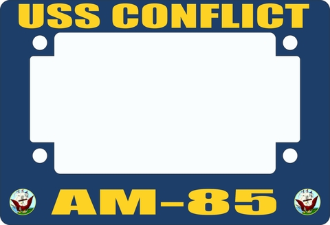 USS Conflict AM-85 Motorcycle Frame