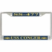 USS Conger SS-477 License Plate Frame