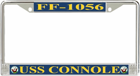 USS Connole FF-1056 License Plate Frame