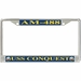 USS Conquest AM-488 License Plate Frame