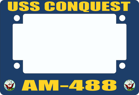 USS Conquest AM-488 Motorcycle Frame
