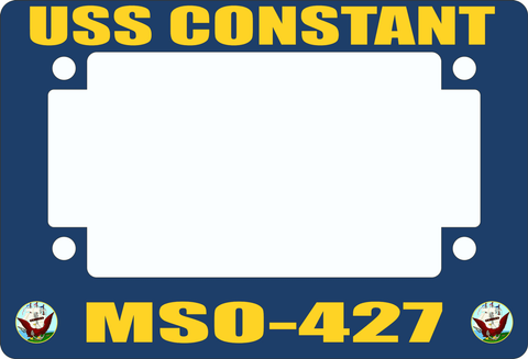 USS Constant MSO-427 Motorcycle Frame