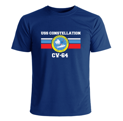 USS Constellation CV-64 Crest T-Shirt
