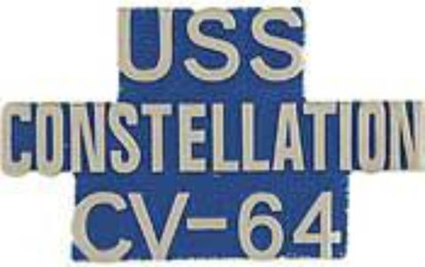 USS Constellation CV-64 Lapel Pin