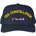 USS Constellation CV-64 Red, White, & Blue Custom Embroidered Cap