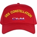 USS Constellation CV-64 Red, White, & Blue Custom Embroidered Cap
