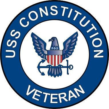 USS Constitution Veteran Decal Sticker