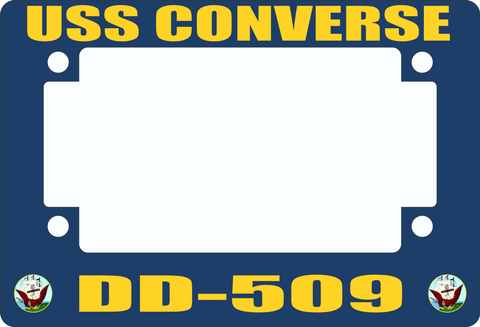 USS Converse DD-509 Motorcycle Frame