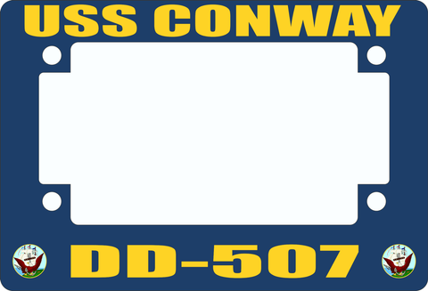 USS Conway DD-507 Motorcycle Frame