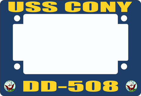 USS Cony DD-508 Motorcycle Frame