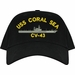 USS Coral Sea CV-43 Imported Cap