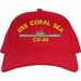 USS Coral Sea CV-43 Imported Cap