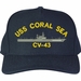 USS Coral Sea CV-43 U.S. Made Cap
